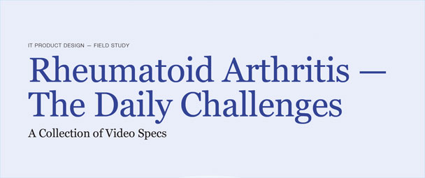 Video Design Hopscotch - Rheumatoid Arthritis: The Daily Challenges